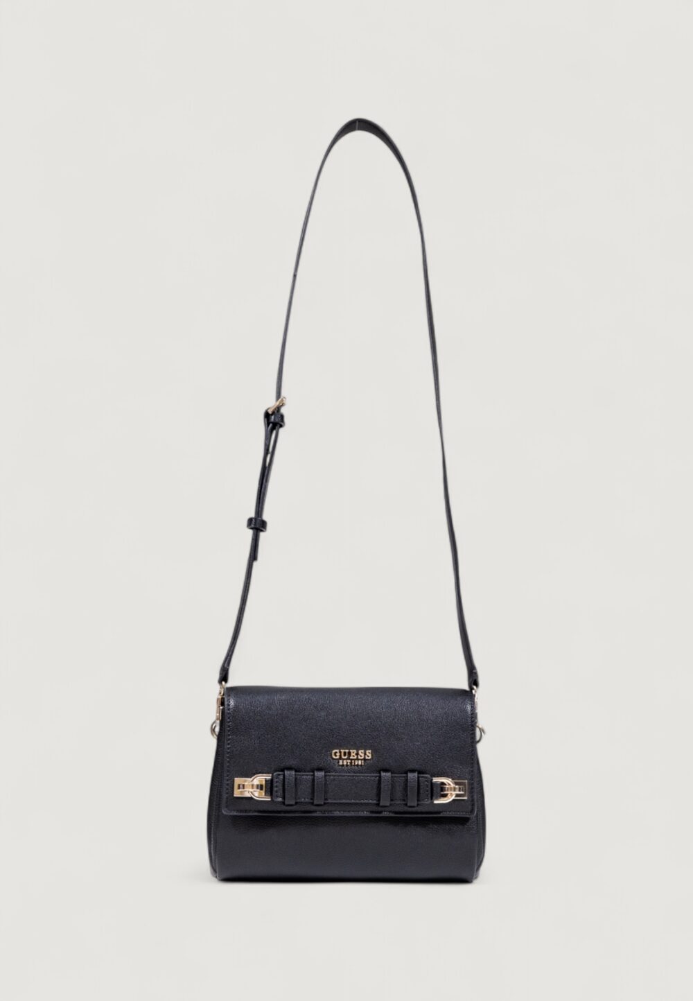 Borsa Guess GREGORIA FLAP CROSSBODY Nero - Foto 1