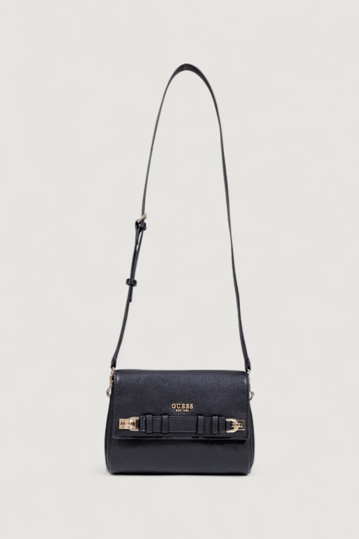 Borsa Guess GREGORIA FLAP CROSSBODY Nero