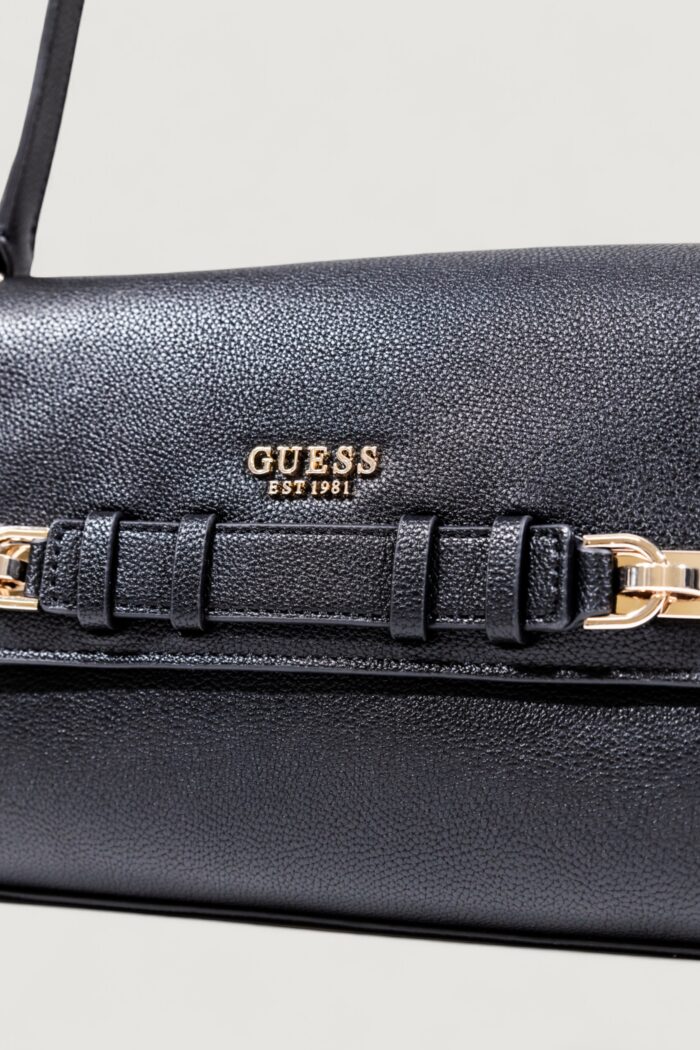 Borsa Guess GREGORIA FLAP CROSSBODY Nero