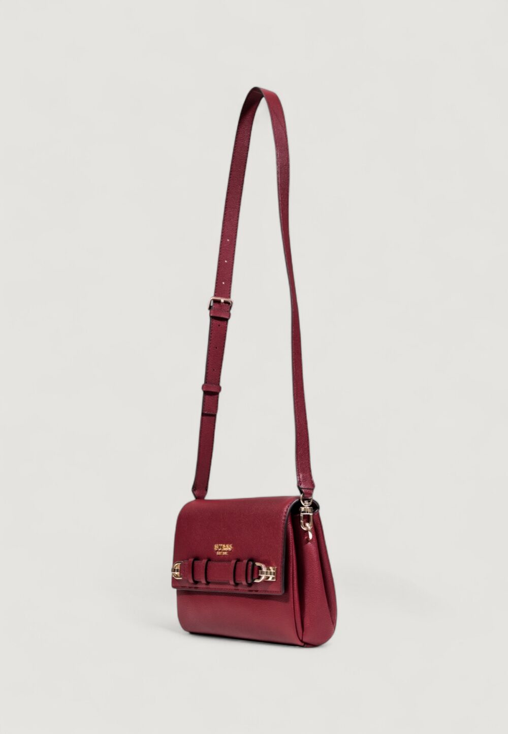 Borsa Guess GREGORIA FLAP CROSSBODY Rosso - Foto 3
