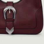 Borsa Karl Lagerfeld Jeans KLJ Western Shoulder Bag Bordeaux - Foto 2