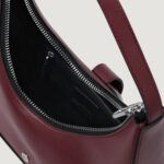 Borsa Karl Lagerfeld Jeans KLJ Western Shoulder Bag Bordeaux - Foto 4