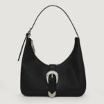 Borsa Karl Lagerfeld Jeans KLJ Western Shoulder Bag Nero - Foto 1