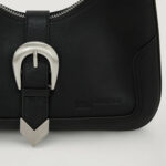 Borsa Karl Lagerfeld Jeans KLJ Western Shoulder Bag Nero - Foto 2