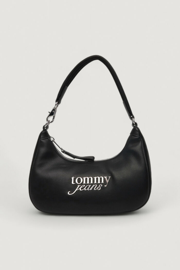 Borsa Tommy Hilfiger BOLD SCRIPT SHOULDER BAG Nero
