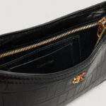 Borsa Calvin Klein CK CROC SMALL SHOULDER BAG Nero - Foto 5