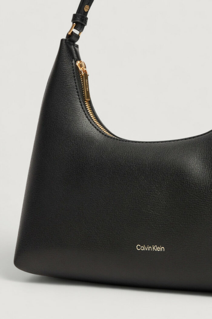 Borsa Calvin Klein FOIL LOGO CONV SHOU?LDER BAG Nero – LV04F3272G