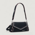 Borsa Desigual BAG_MANHATTAN_PESPUNTES Z Nero - Foto 2