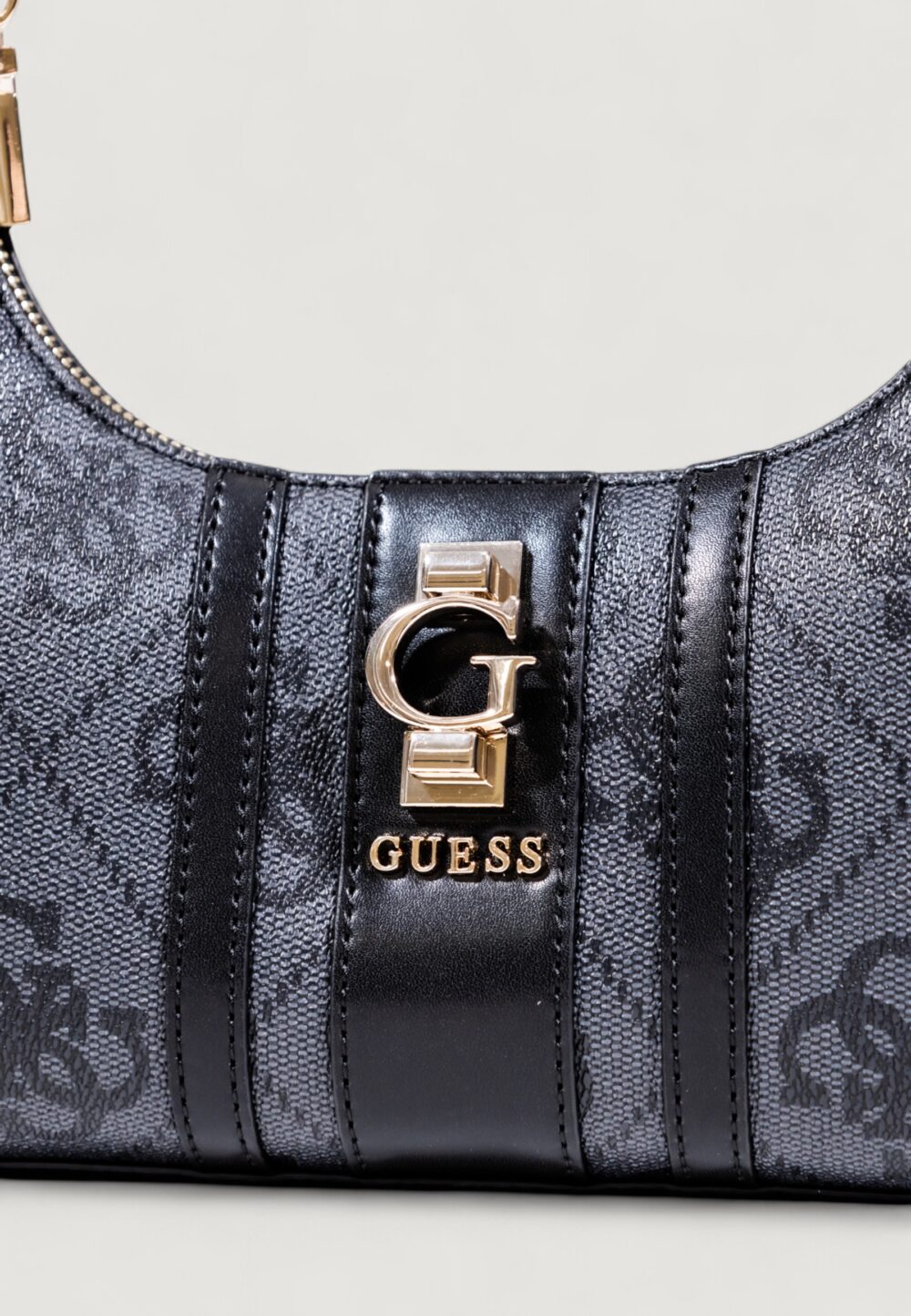 Borsa Guess ERENIA TOP ZIP SHOULDER BAG Antracite - Foto 1