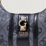 Borsa Guess ERENIA TOP ZIP SHOULDER BAG Antracite - Foto 1