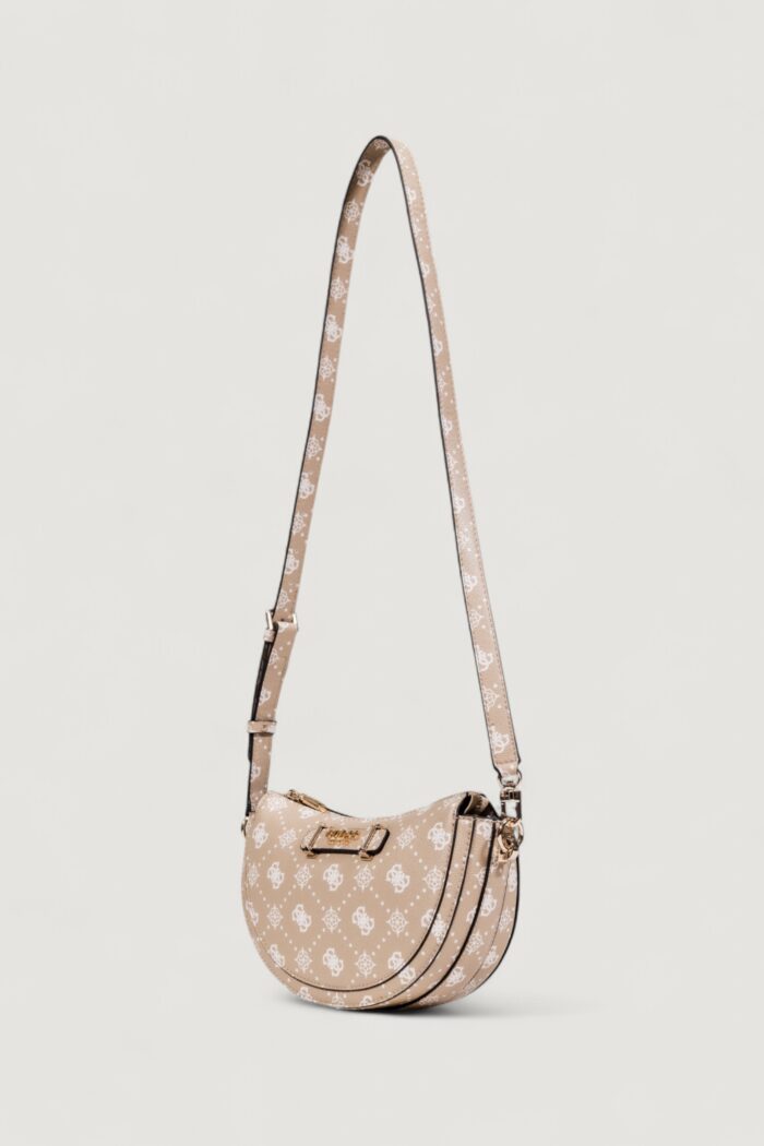 Borsa Guess SILIA CONVERTIBLE SHOULDER BAG Beige