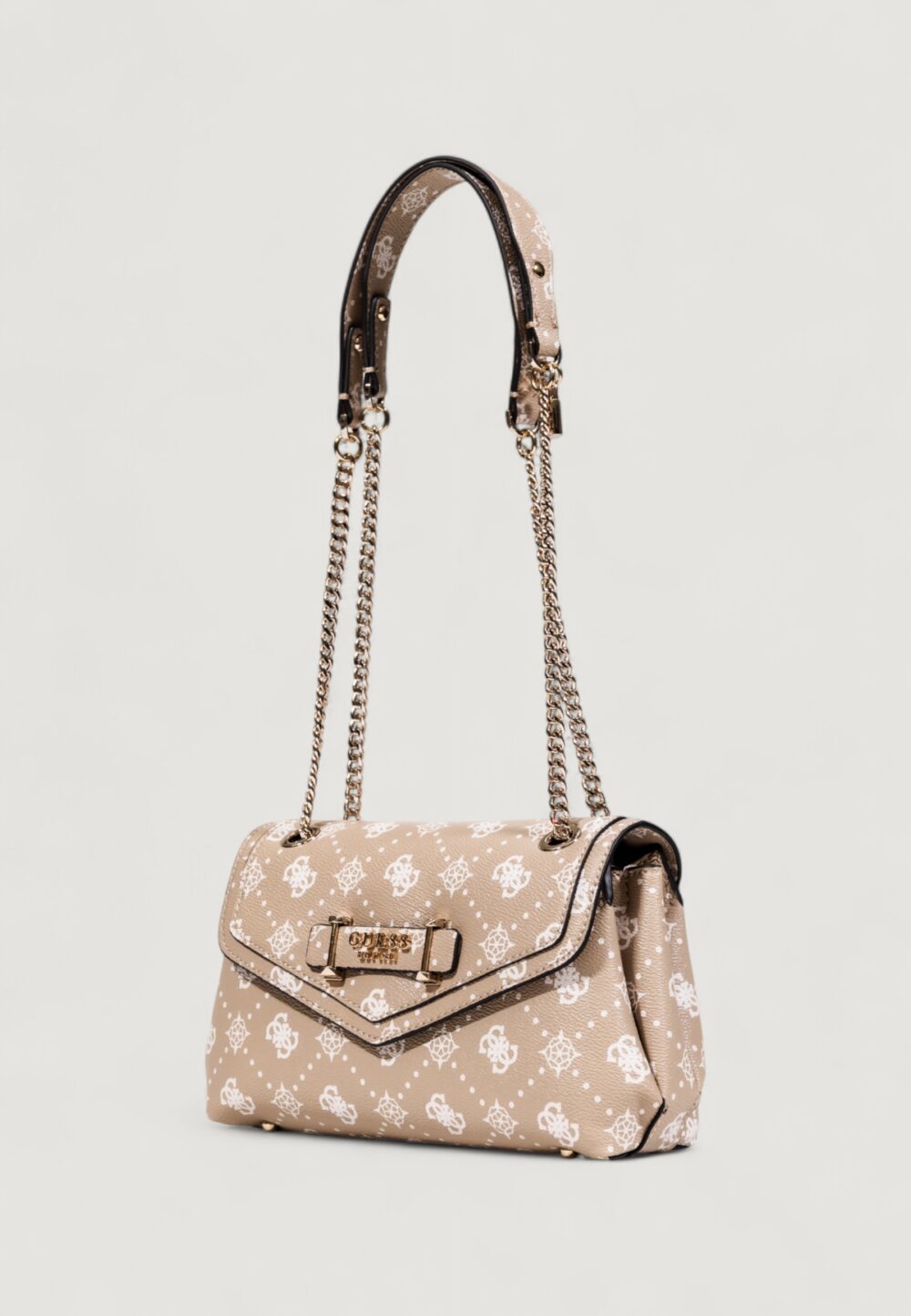 Borsa Guess SILIA CONVERTIBLE XBODY FLAP Beige - Foto 3