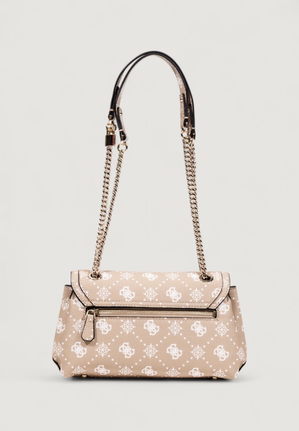 Borsa Guess SILIA CONVERTIBLE XBODY FLAP Beige - Foto 4