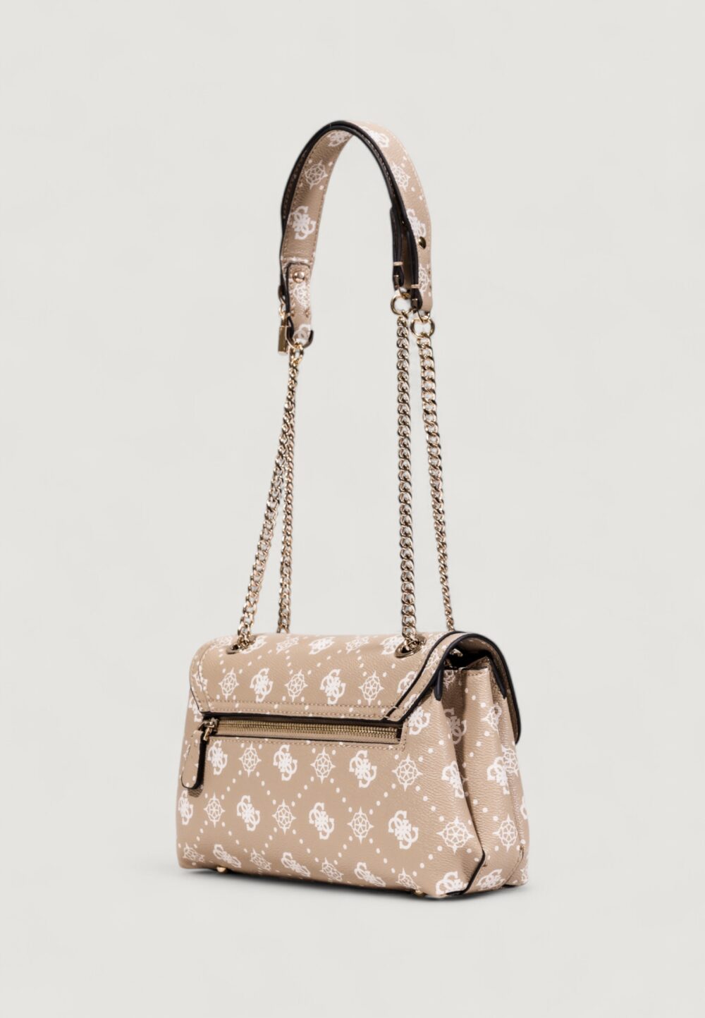Borsa Guess SILIA CONVERTIBLE XBODY FLAP Beige - Foto 5