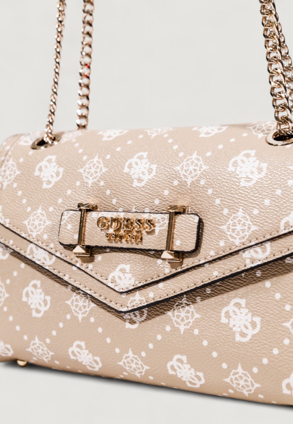 Borsa Guess SILIA CONVERTIBLE XBODY FLAP Beige - Foto 2