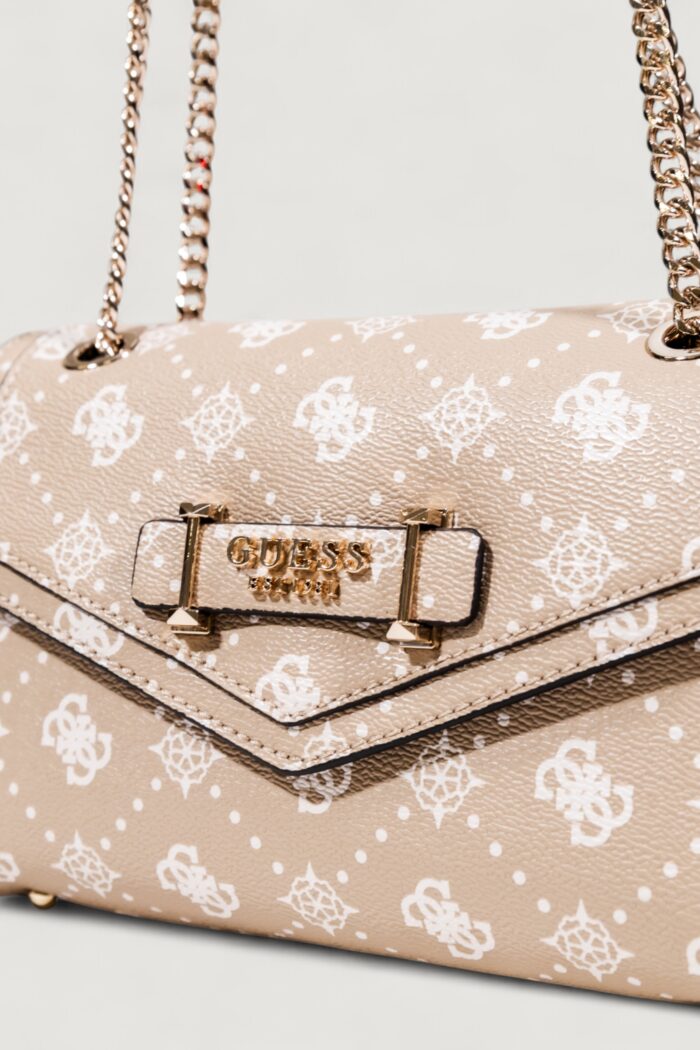 Borsa Guess SILIA CONVERTIBLE XBODY FLAP Beige