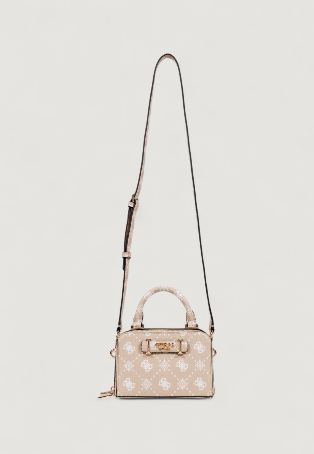 Borsa Guess SILIA MINI SATCHEL Beige - Foto 2
