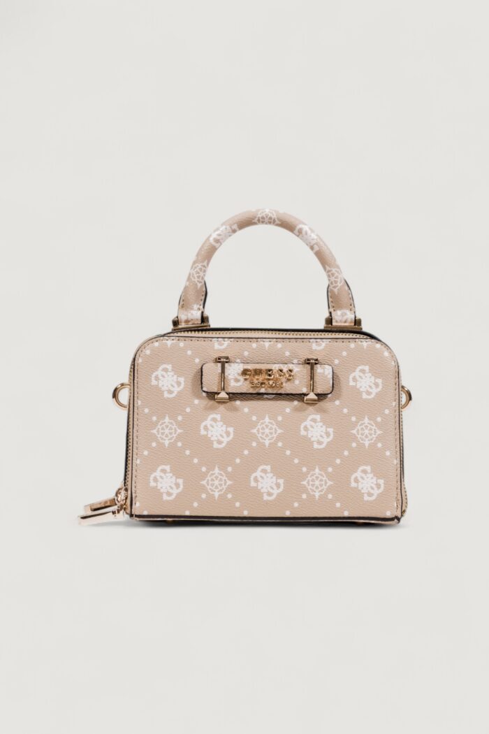 Borsa Guess SILIA MINI SATCHEL Beige
