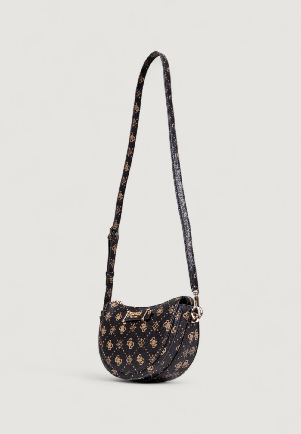 Borsa Guess SILIA CONVERTIBLE SHOULDER BAG Caffe' - Foto 2