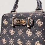 Borsa Guess SILIA MINI SATCHEL Caffe' - Foto 3
