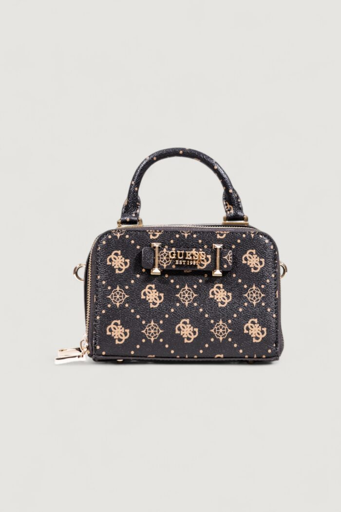 Borsa Guess SILIA MINI SATCHEL Caffe’
