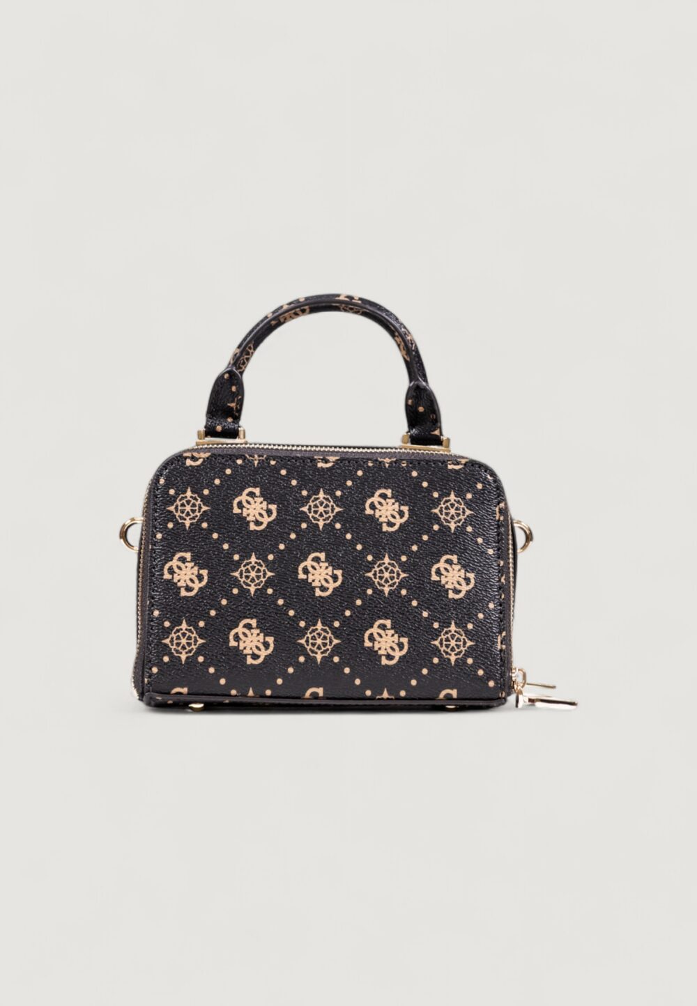 Borsa Guess SILIA MINI SATCHEL Caffe' - Foto 5