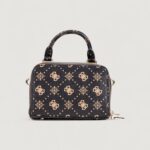 Borsa Guess SILIA MINI SATCHEL Caffe' - Foto 5