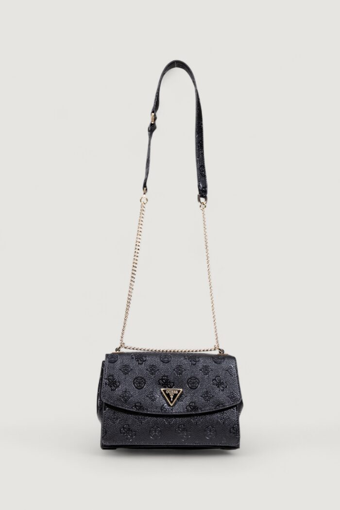 Borsa Guess CRESIDIA II CNVRTBL XBODY FLAP Nero