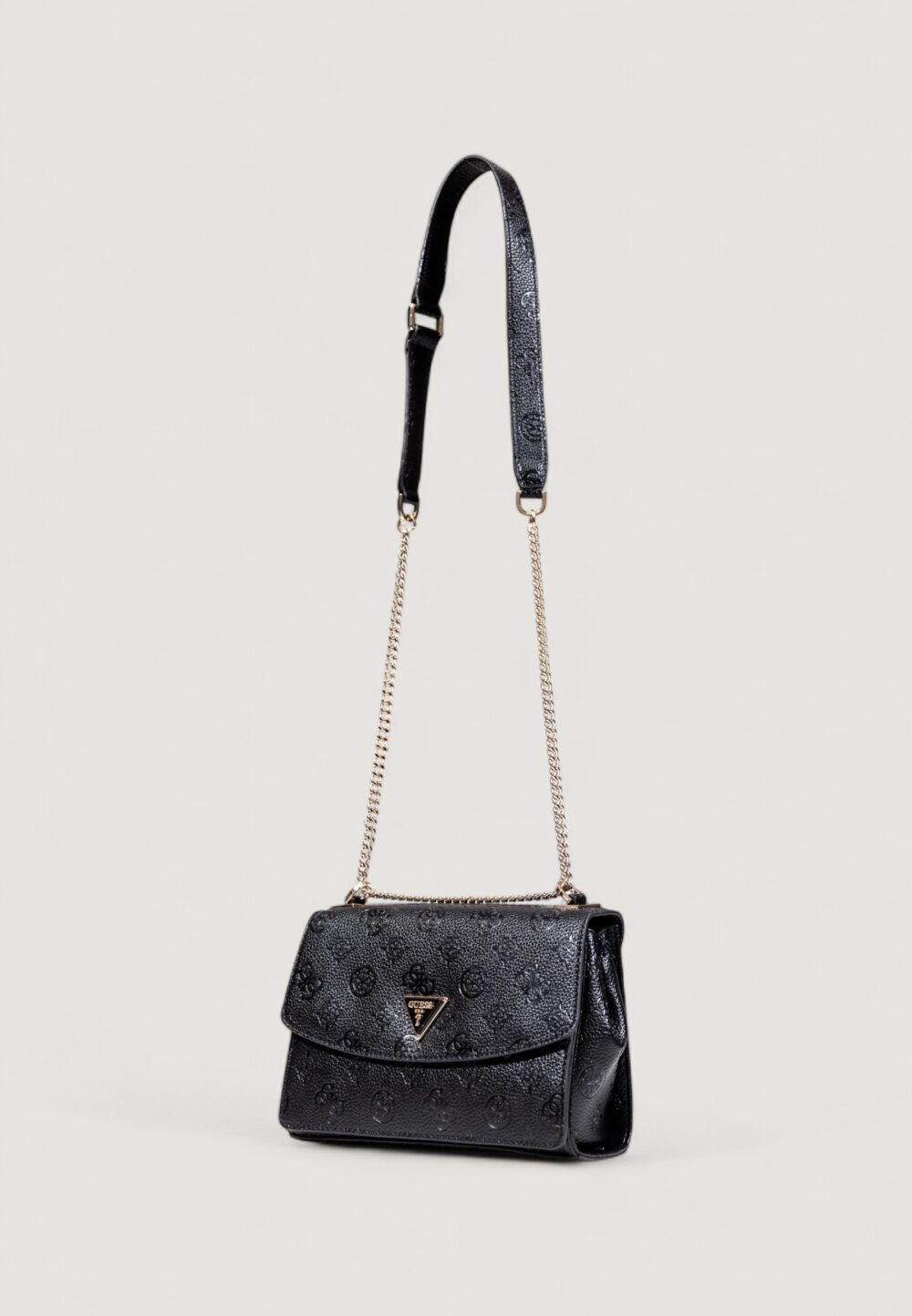 Borsa Guess CRESIDIA II CNVRTBL XBODY FLAP Nero - Foto 3