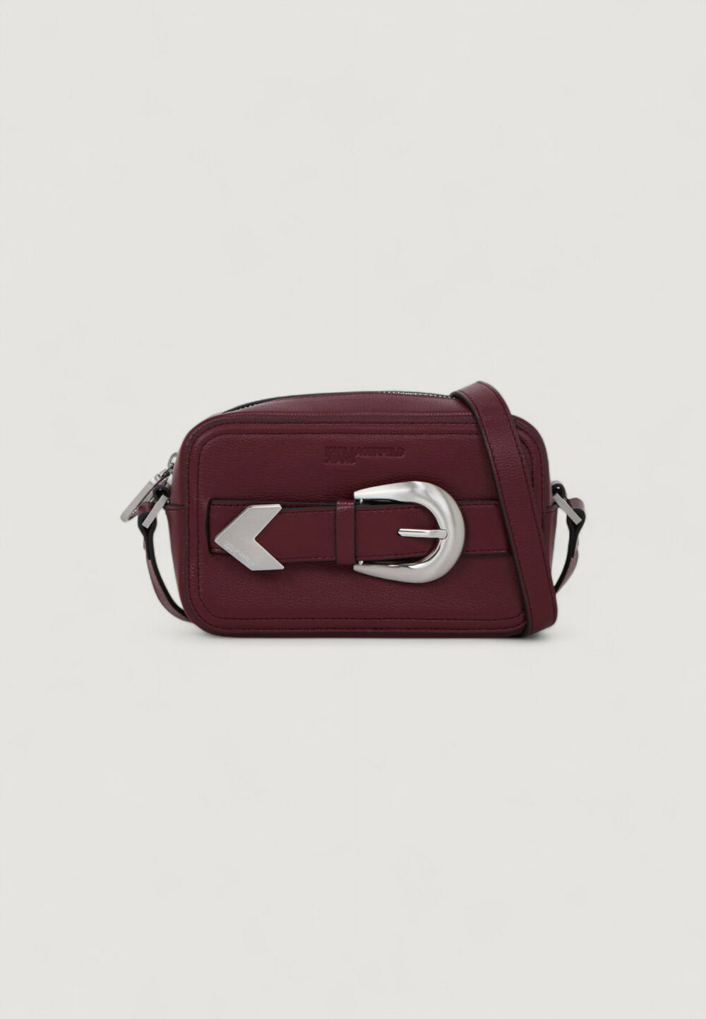 Borsa Karl Lagerfeld Jeans KLJ Western Camera Bag Bordeaux - Foto 1