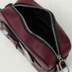 Borsa Karl Lagerfeld Jeans KLJ Western Camera Bag Bordeaux - Foto 5