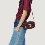 Borsa Karl Lagerfeld Jeans KLJ Western Camera Bag Bordeaux - Foto 3