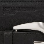 Borsa Karl Lagerfeld Jeans KLJ Western Camera Bag Nero - Foto 4