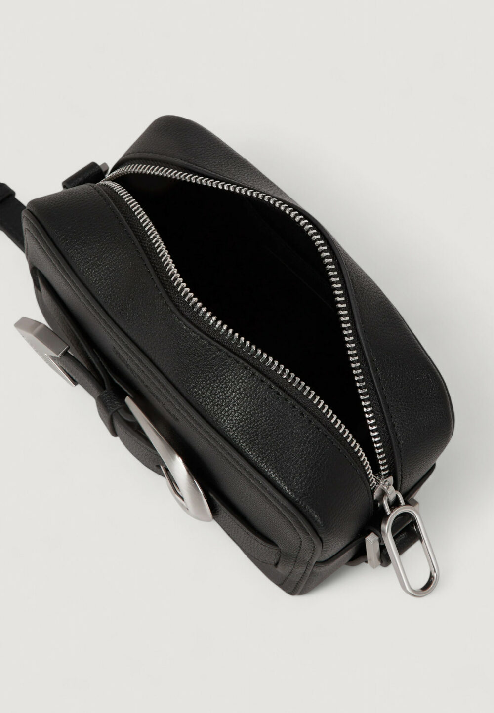 Borsa Karl Lagerfeld Jeans KLJ Western Camera Bag Nero - Foto 5