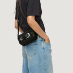 Borsa Karl Lagerfeld Jeans KLJ Western Camera Bag Nero - Foto 3