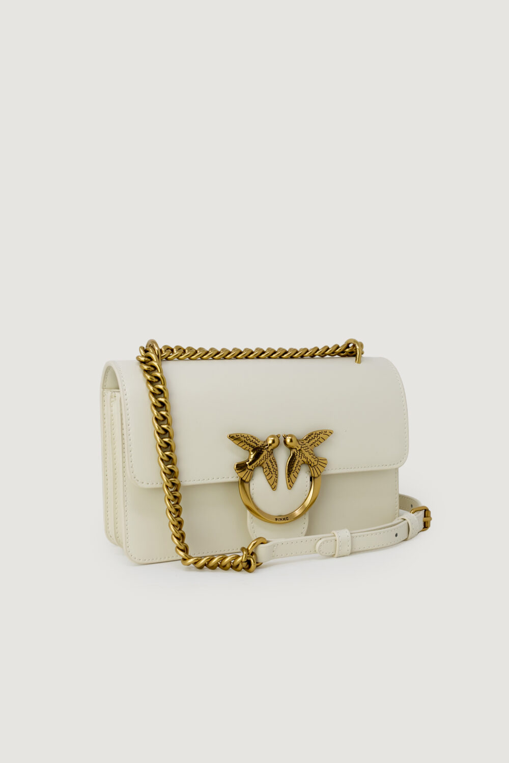 Borsa Pinko LOVE ONE MINI DC Panna - Foto 3