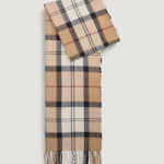 Box sciarpa e cappello Barbour DOVER BEANIE & HAILES SCARF Beige - Foto 5