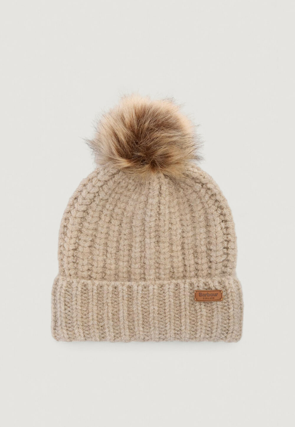 Box sciarpa e cappello Barbour SALTBURN BEANIE & TARTAN SCARF Beige - Foto 2