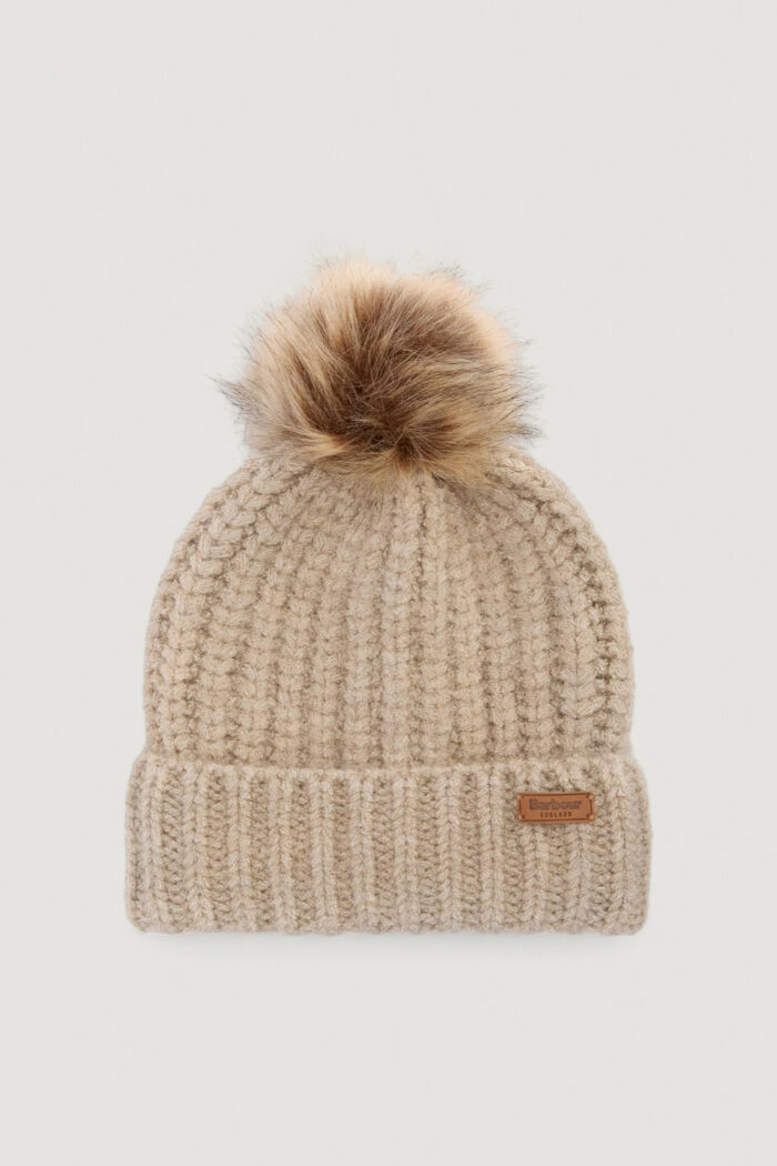 Box sciarpa e cappello Barbour SALTBURN BEANIE & TARTAN SCARF Beige – LGS0077
