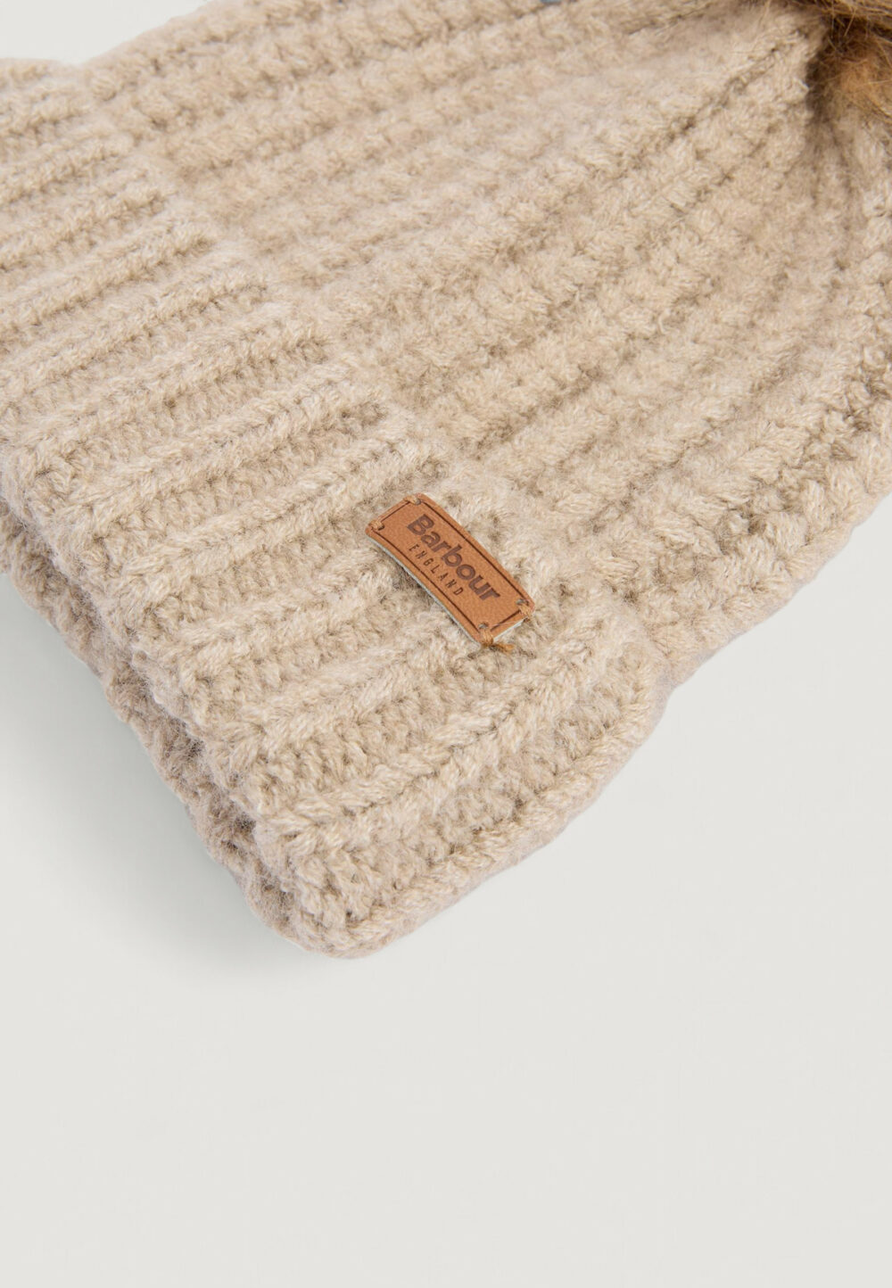 Box sciarpa e cappello Barbour SALTBURN BEANIE & TARTAN SCARF Beige - Foto 4