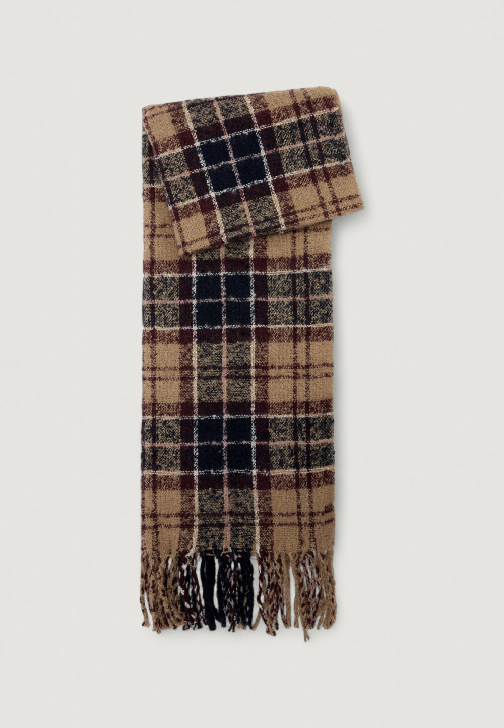 Box sciarpa e cappello Barbour SALTBURN BEANIE & TARTAN SCARF Beige - Foto 5