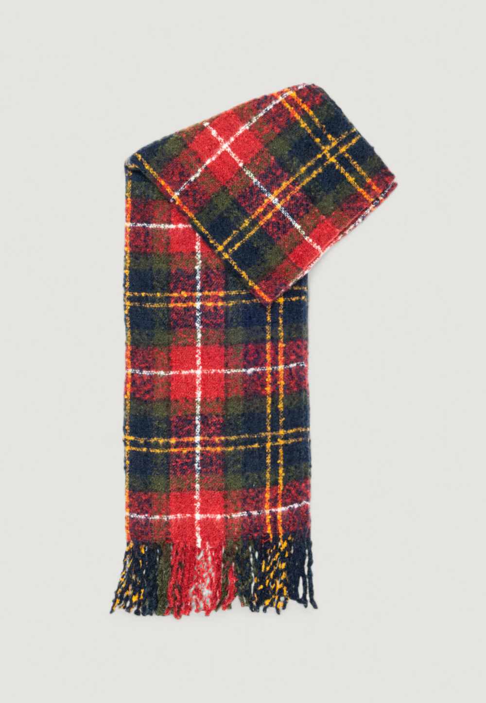 Box sciarpa e cappello Barbour SALTBURN BEANIE & TARTAN SCARF Bordeaux - Foto 5