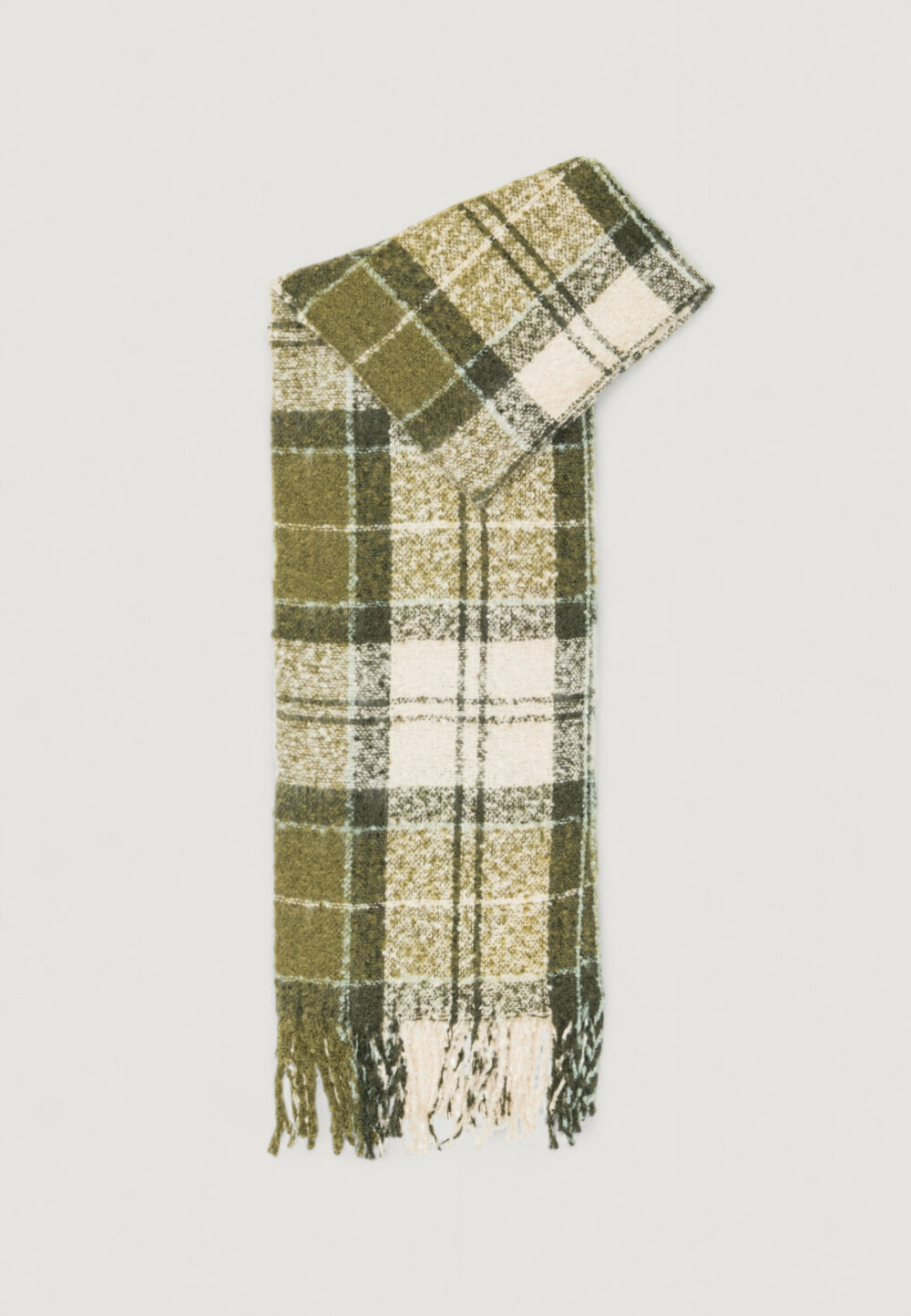 Box sciarpa e cappello Barbour SALTBURN BEANIE & TARTAN SCARF Verde Scuro - Foto 5