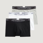 Boxer Ralph Lauren CLASSIC-3 PACK-TRUNK Grigio Chiaro - Foto 1