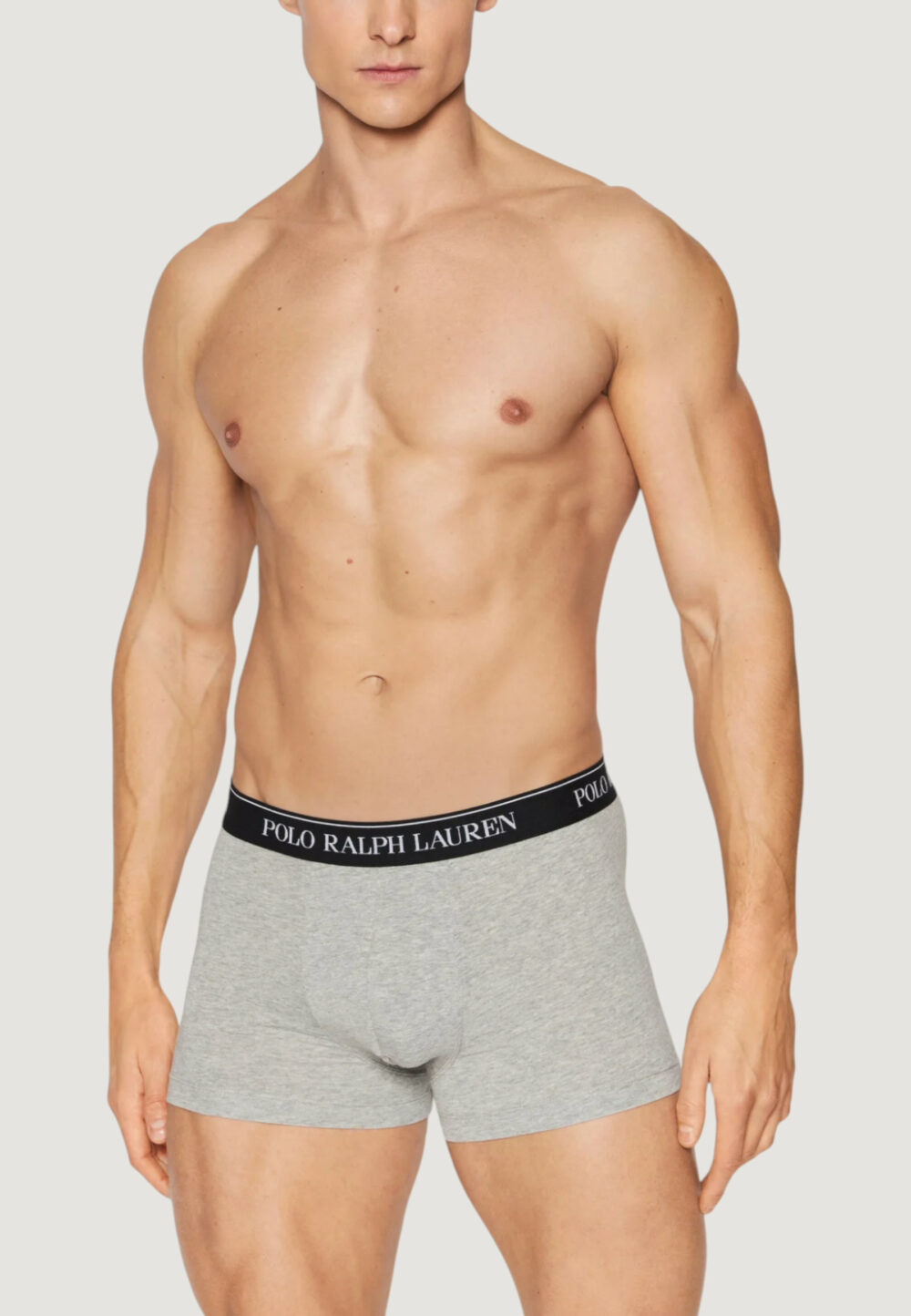 Boxer Ralph Lauren CLASSIC-3 PACK-TRUNK Grigio Chiaro - Foto 2