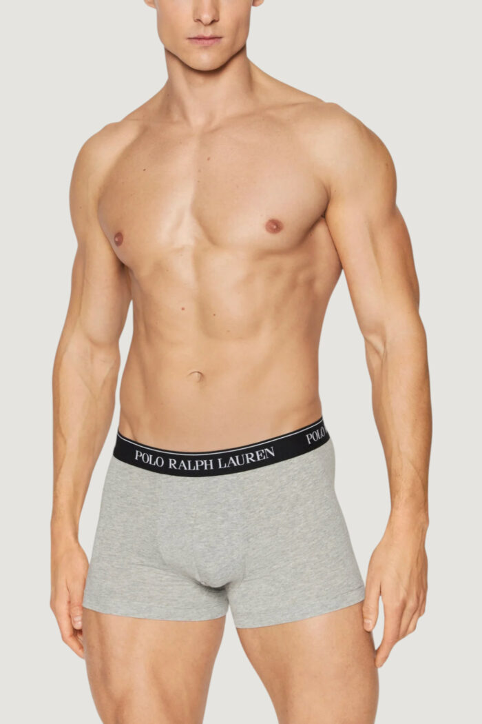Boxer Ralph Lauren CLASSIC-3 PACK-TRUNK Grigio Chiaro – 714835885003