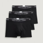 Boxer Ralph Lauren CLASSIC-3 PACK-TRUNK Nero - Foto 1