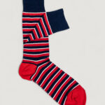 Calzini Lunghi Ralph Lauren A OB/STRIPE-CREW SOCK-2 PACK Blu - Foto 4