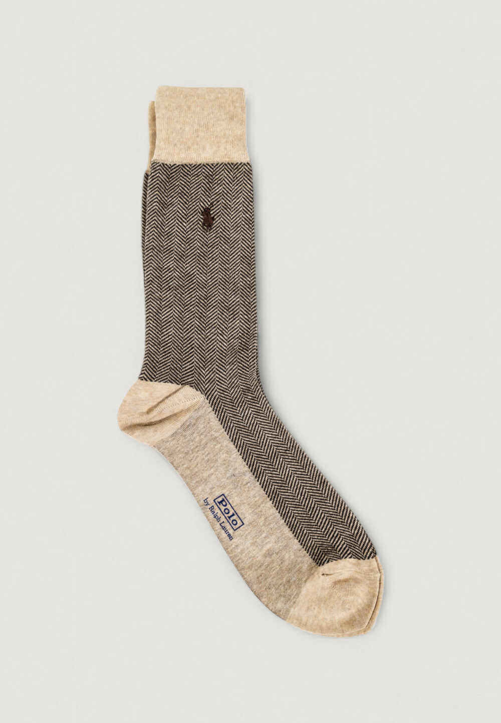 Calzini Lunghi Ralph Lauren M HD CHRLS B-CREW SOCK-2 PACK Blu - Foto 5