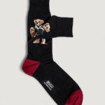Calzini Lunghi Ralph Lauren HOLIDAY BEAR-CREW SOCK-2 PACK Nero - Foto 4